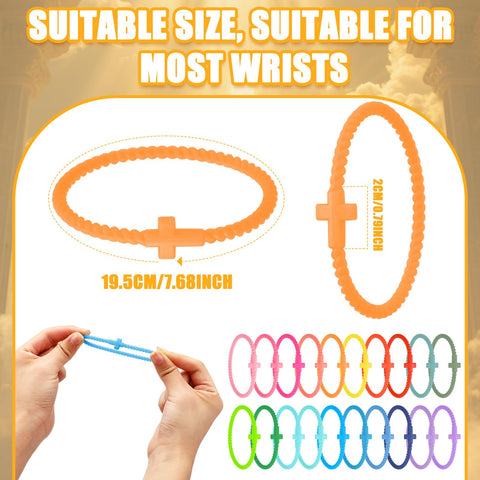 Soaoo silicone bracelet durable and waterproof for all activities
