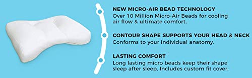 Sobakawa Cloud Pillow in car seat offers lower back support.