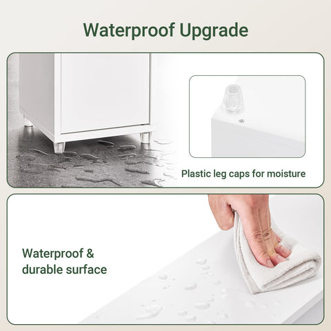 SoBuy waterproof finish helps resist moisture in bathrooms for longer life