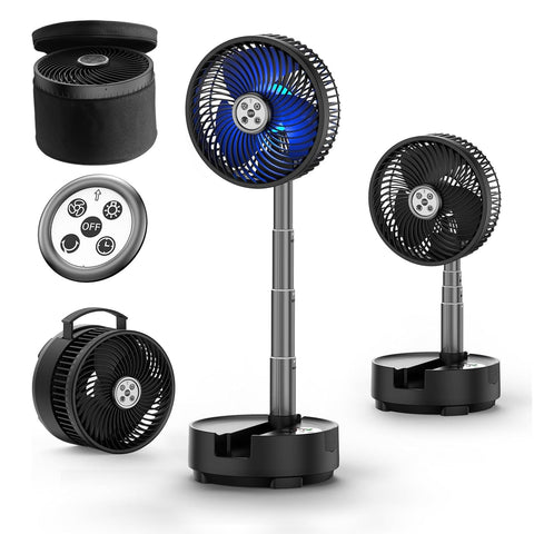 Socool fan 20000mAh battery powers long-lasting cooling on the go.