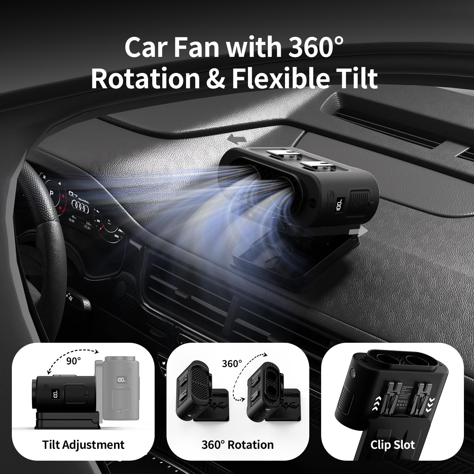 Socool storm mode delivers rapid cooling when needed