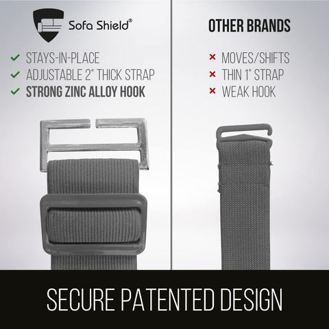 Sofa Shield 2-in-1 reversible option offers two color looks