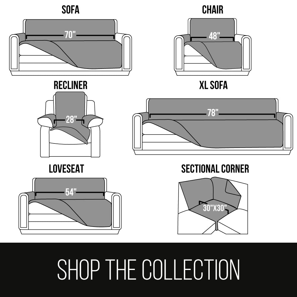 Sofa Shield adjustable straps customize fit for sectional layouts