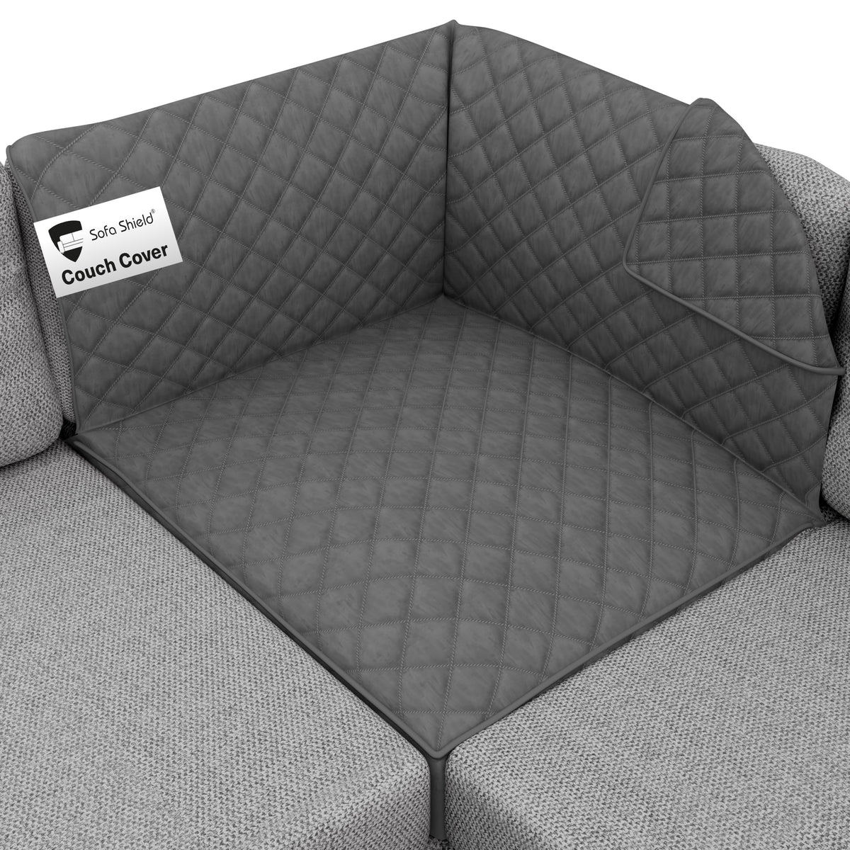 Sofa Shield couch sectional cover for pets protects furniture from dirt and hair