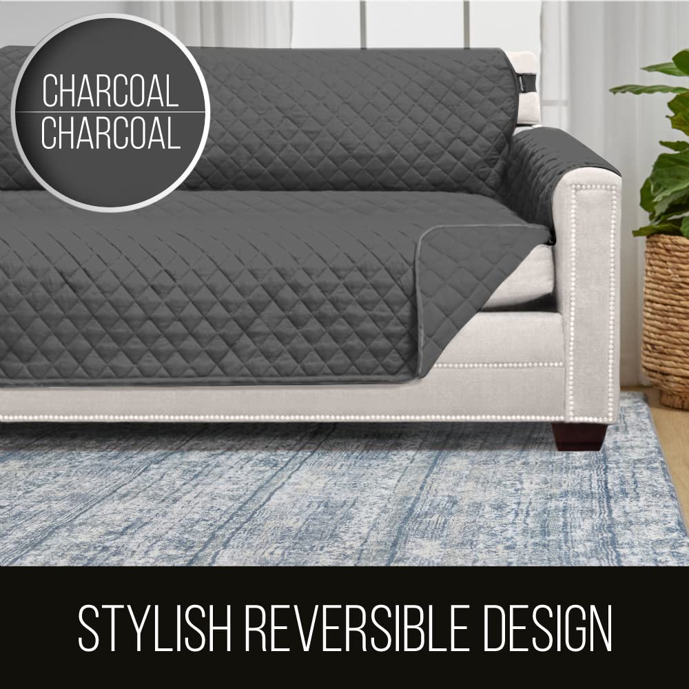 Sofa Shield tear-resistant microfiber withstands daily use and playful pets