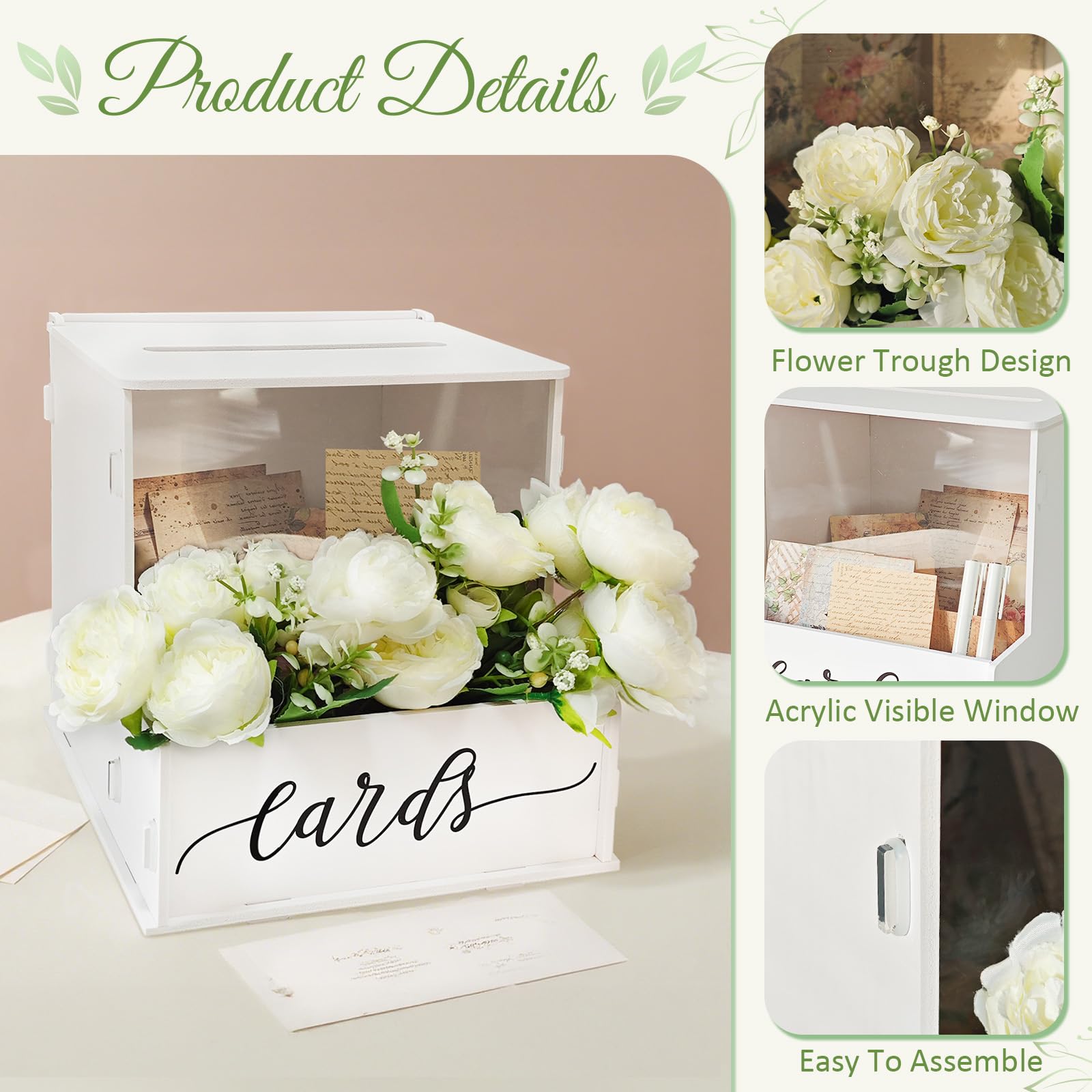 SOFARKKT white card box rubber rings included for secure assembly