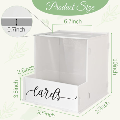 SOFARKKT card box trough with flowers used as versatile table decor