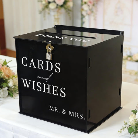SOFARKKT multi-event card box supports weddings, birthdays, and baby showers.