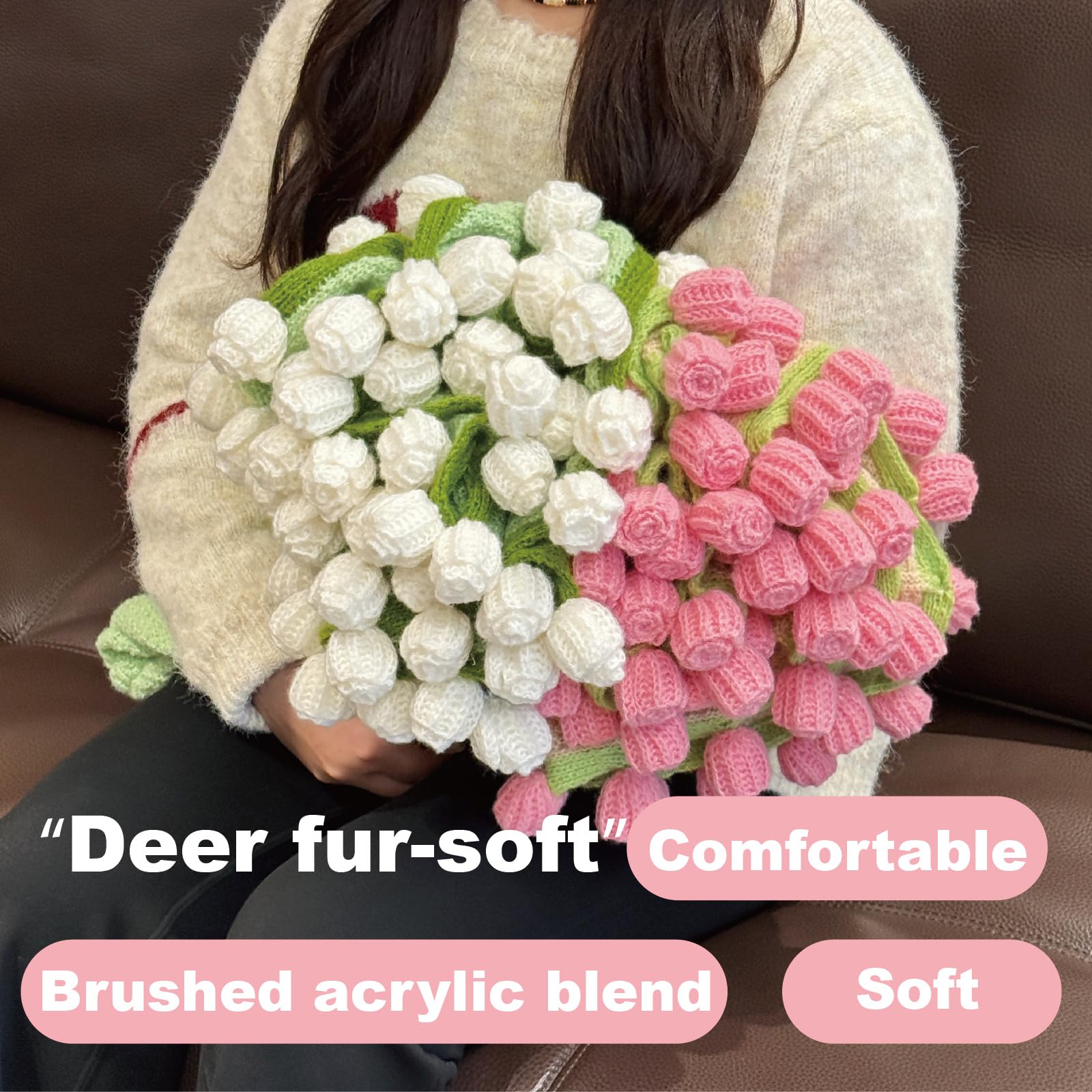 SoffMoiis 3D rose design blanket creates lifelike texture for decorative throws.