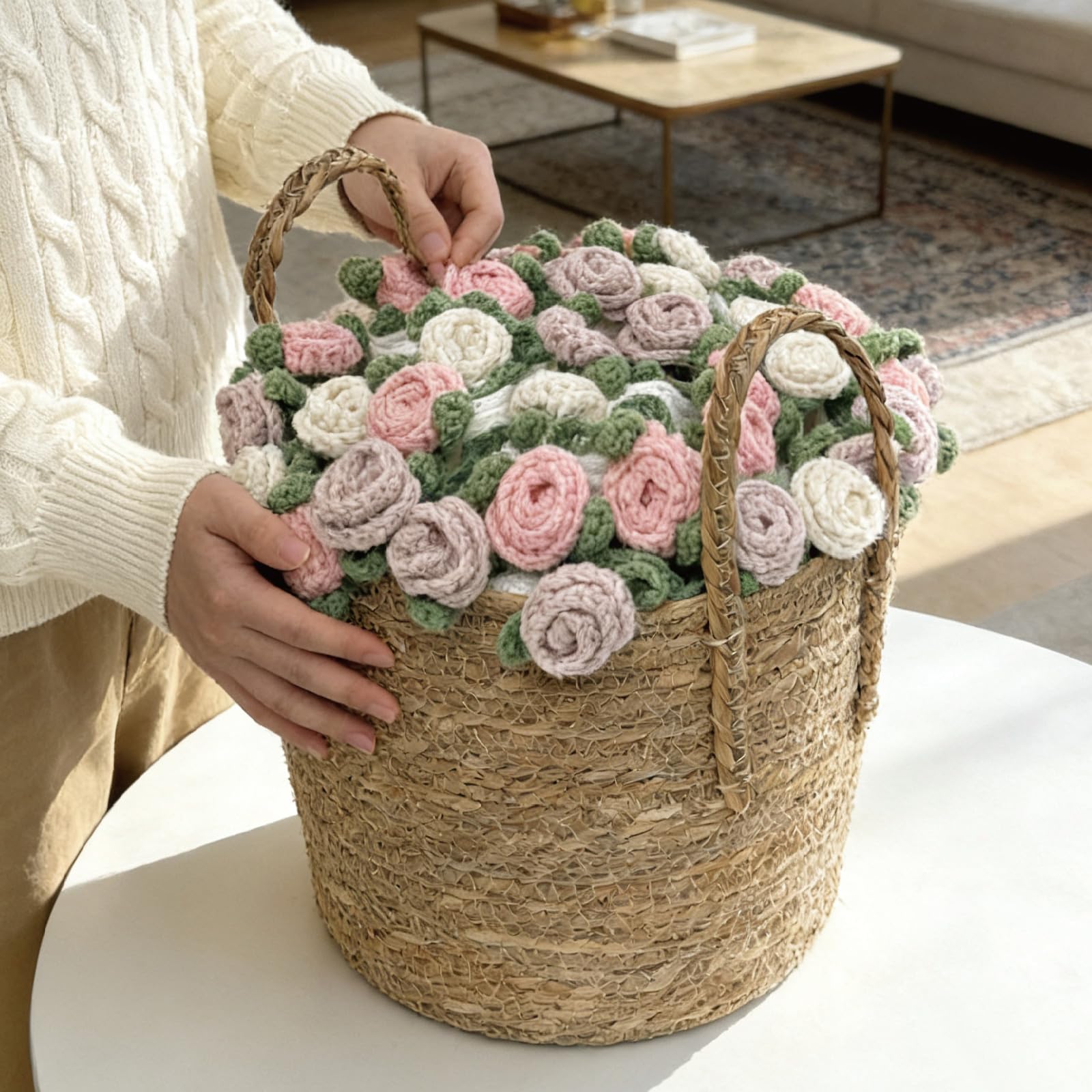 SoffMoiis Home Decor Floral Blanket enhances cozy spaces