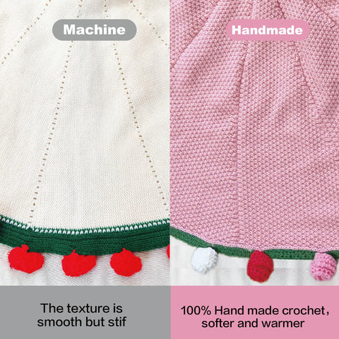 SoffMoiis round blanket available in 39 inches and 59 inches for versatile use.
