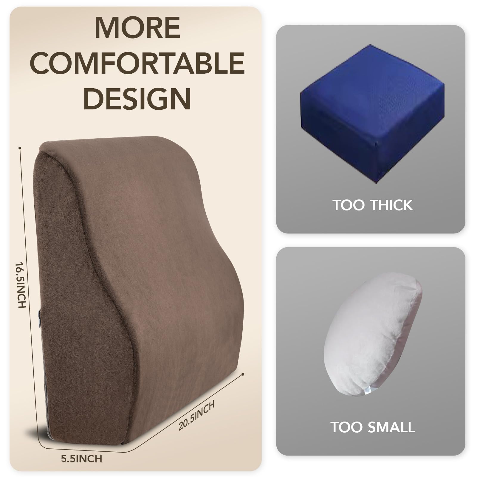 SofGlowly velvet cover removed to reveal removable, machine-washable fabric