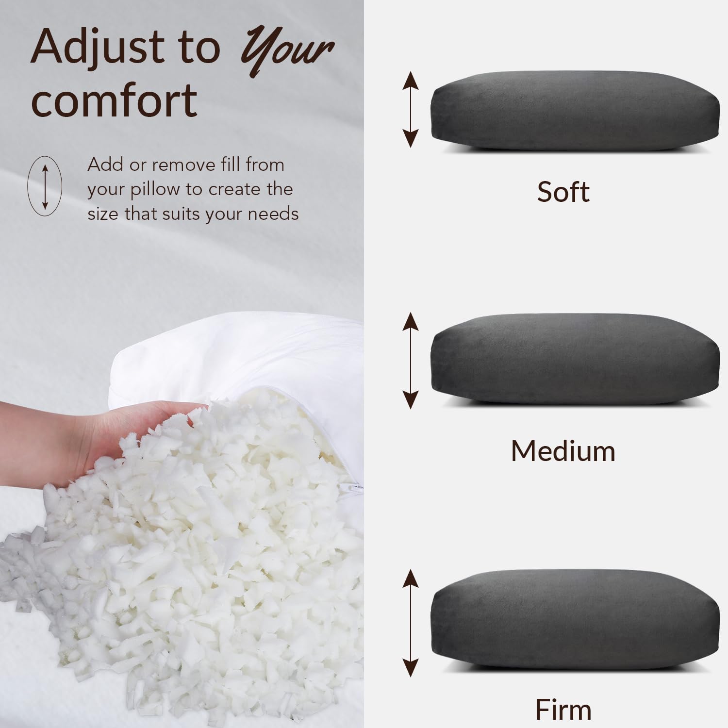 SofGlowly memory-foam-fill neck pillow contours for comfortable support