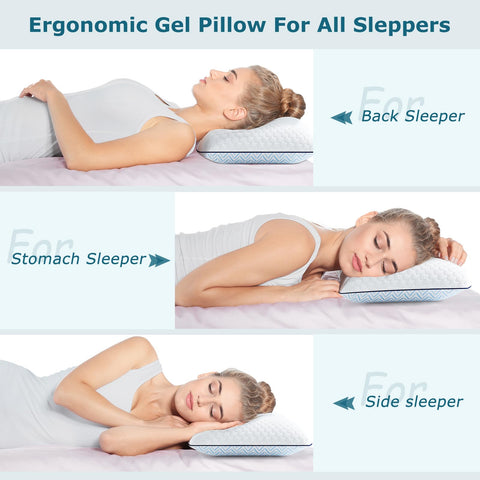 Sofslee reversible 3D cover with cooling blue pattern on pillow