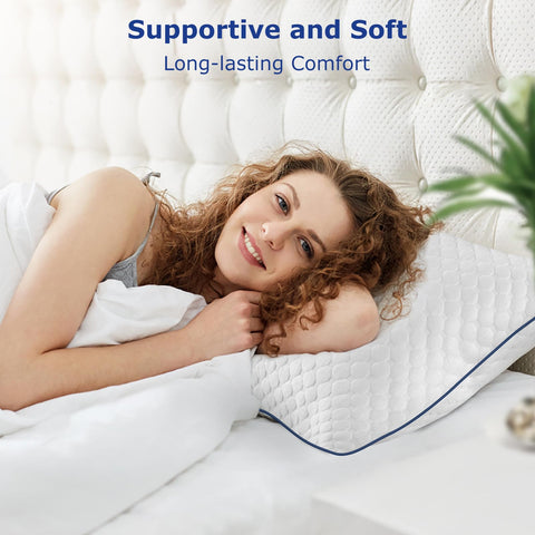 Sofslee pillow cover with removable zipper shown for easy washing and care