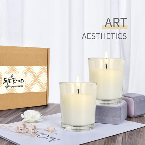 Soft Breeze birthday and outdoor party candles offer lasting, smokeless warmth.