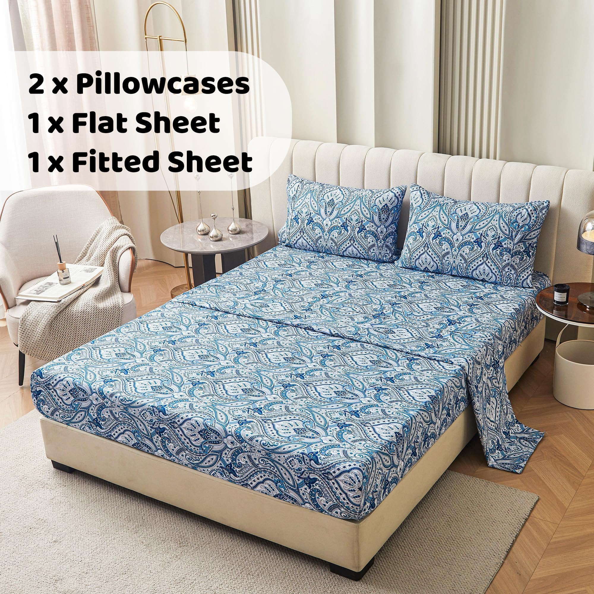 Softan easy-care bedding is machine washable for convenient upkeep.