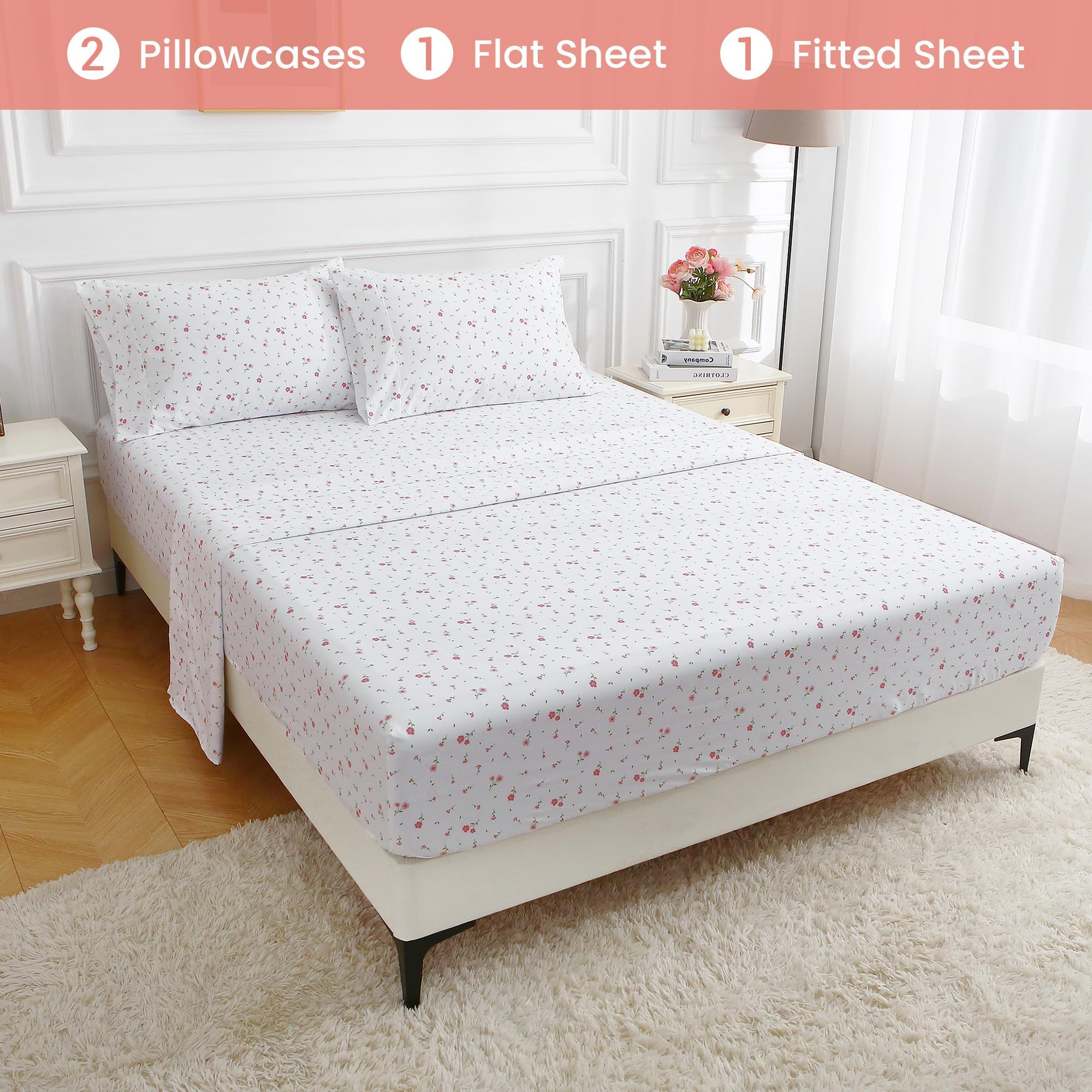 Softan easy-care bedding is machine washable and fast-drying.