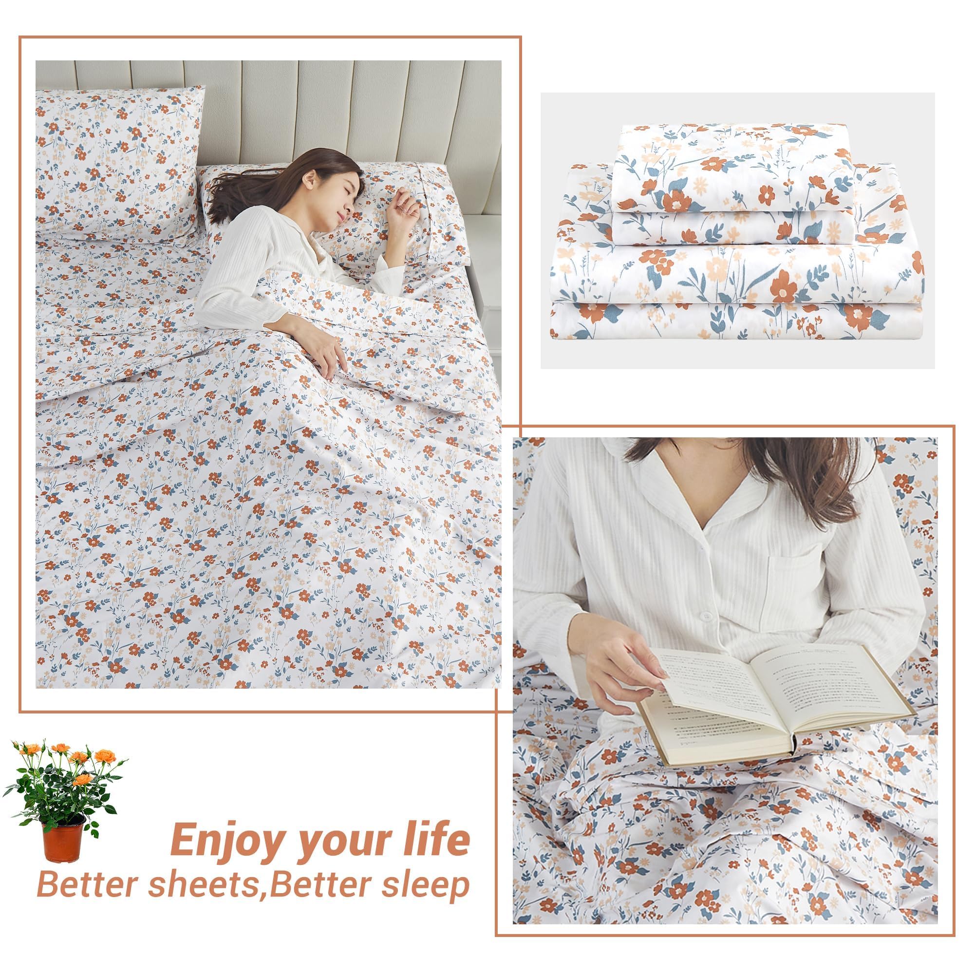 Softan microfiber sheets offer softness and durability with easy care.