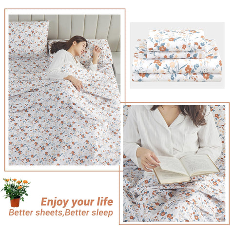 Softan microfiber sheets offer softness and durability with easy care.