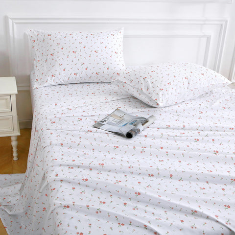 Softan microfiber double-brushed sheets feel velvety and durable after washes.