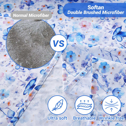 Softan deep-pocket 15-inch fit secures over thick mattresses