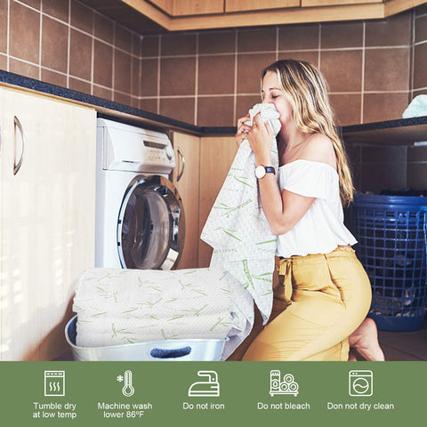 Softhour machine-washable mattress protector for easy care