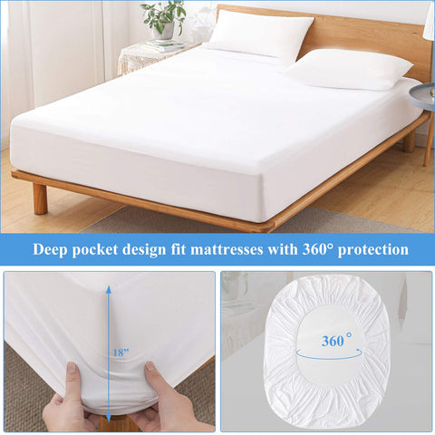 Softhour easy-care mattress protector remains durable after machine washes