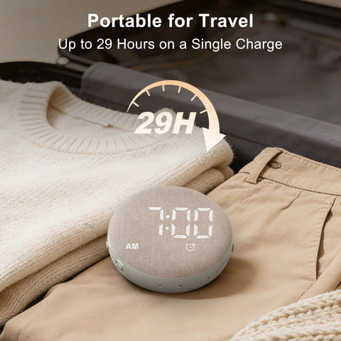 SolaceRise nightstand setup ready for reliable wake-ups.