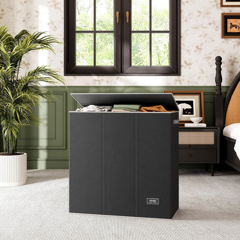 SOLEDI full-capacity setup suits family laundry and toy storage