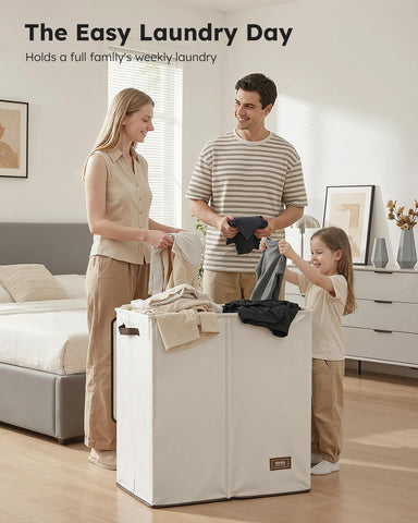SOLEDI removable bags facilitate easy laundry transfer and mess-free handling.