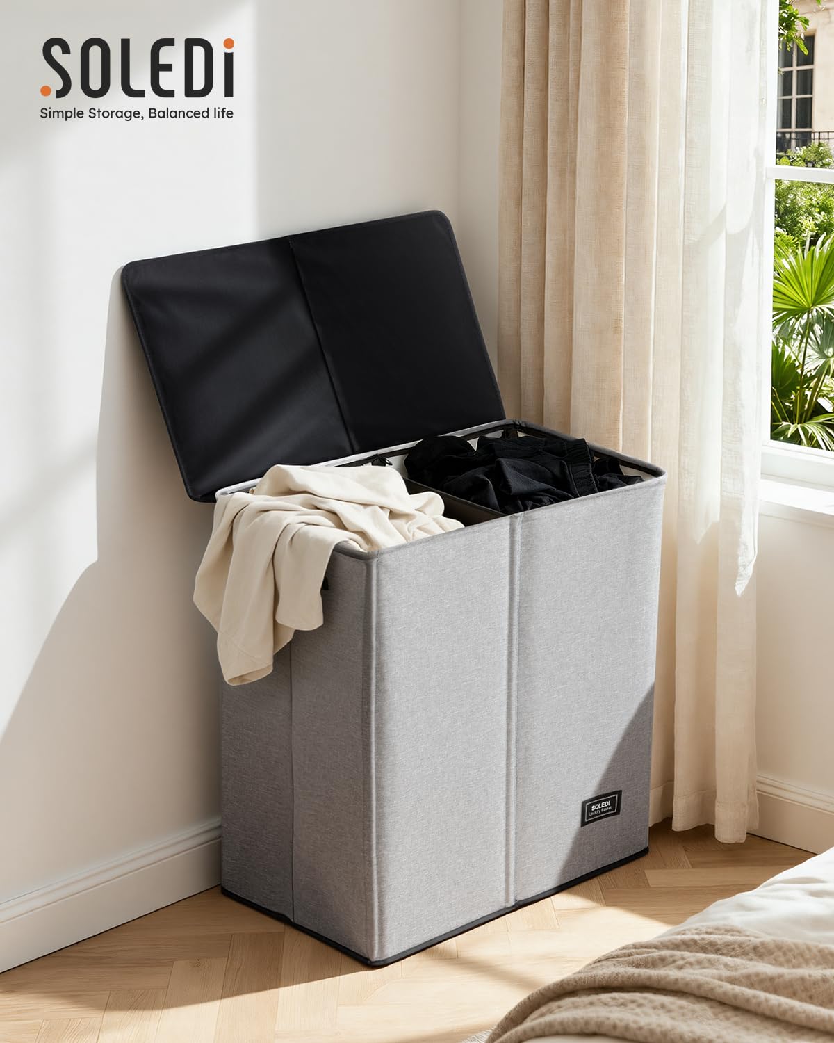 SOLEDI collapsible design stores flat when not in use.