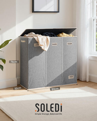 SOLEDI folds flat for compact storage when not in use