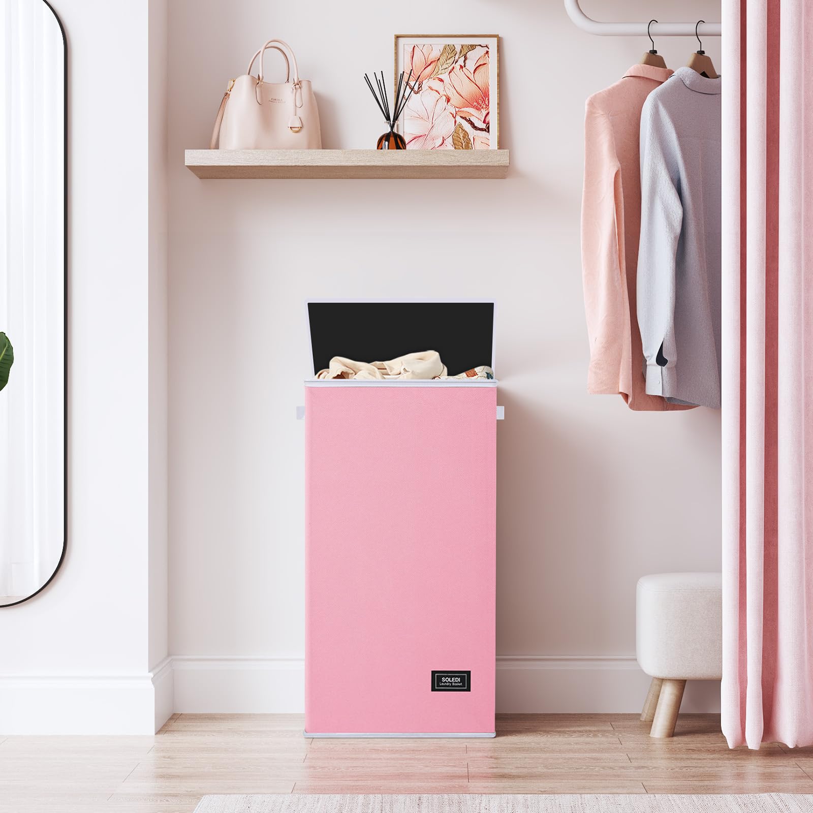 SOLEDI versatile-use in bedroom, bathroom, or dorm.