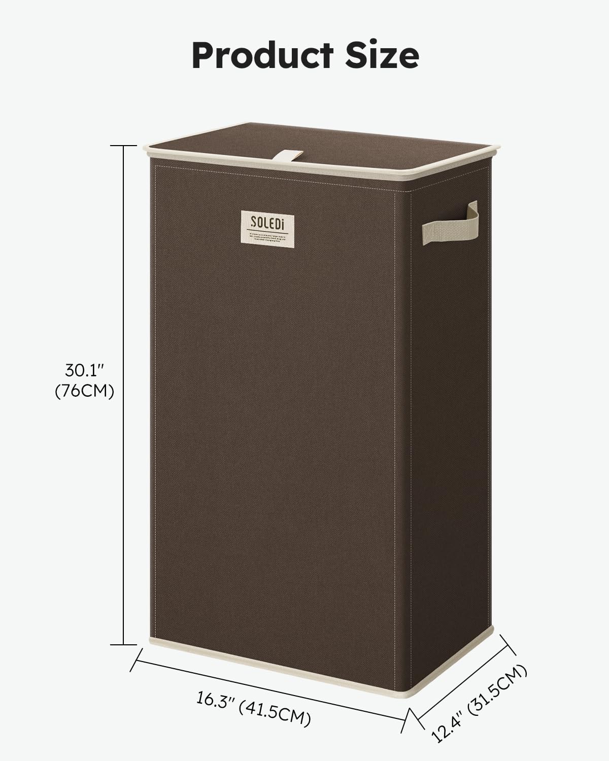 SOLEDI removable inner bag enables easy clothes transfer