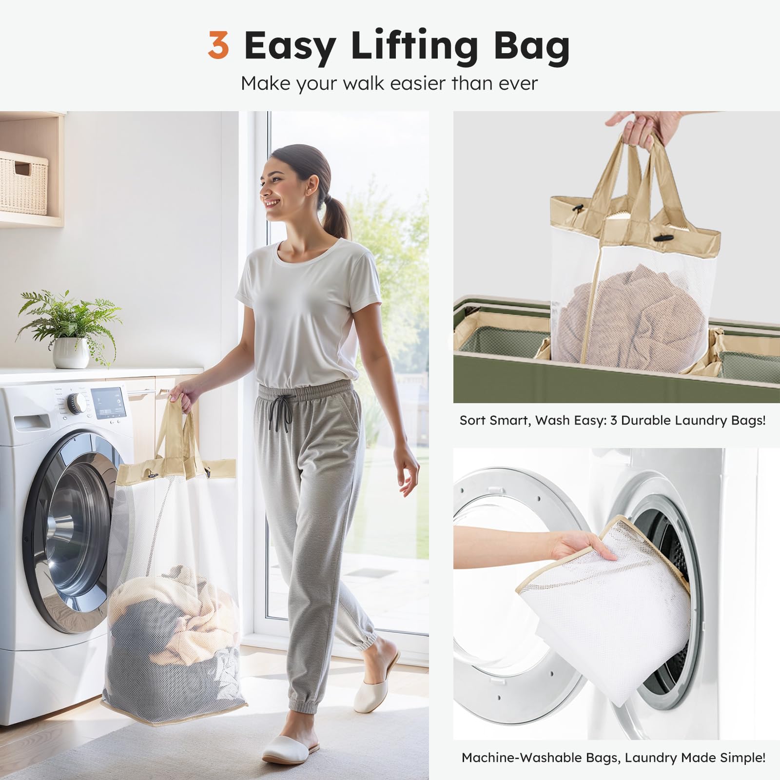 SOLEDI sturdy structure with top frame supports easy transport.