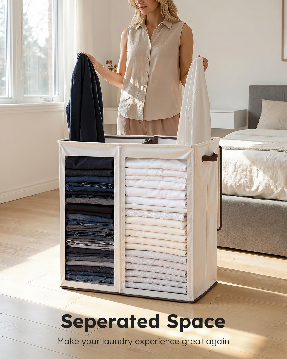 SOLEDI latch-secured bags provide sturdy support during transfers.