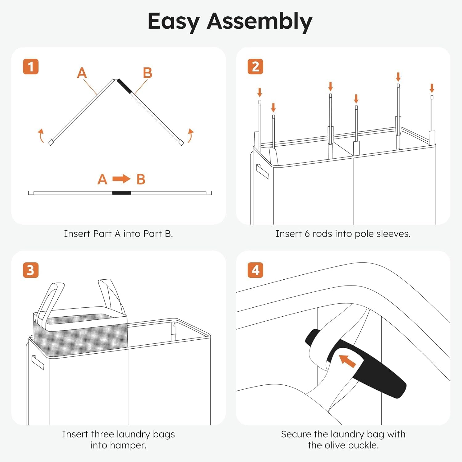 SOLEDI simple, quick assembly in minutes.