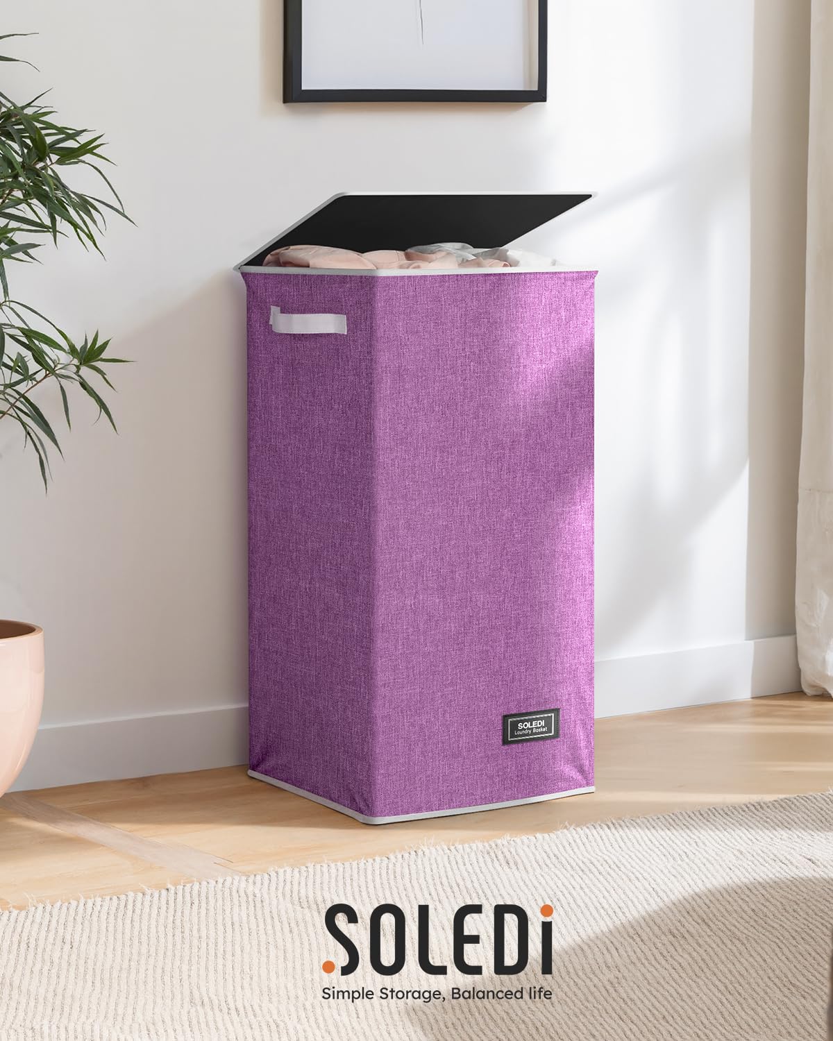 SOLEDI sturdy frame resists deformation when full