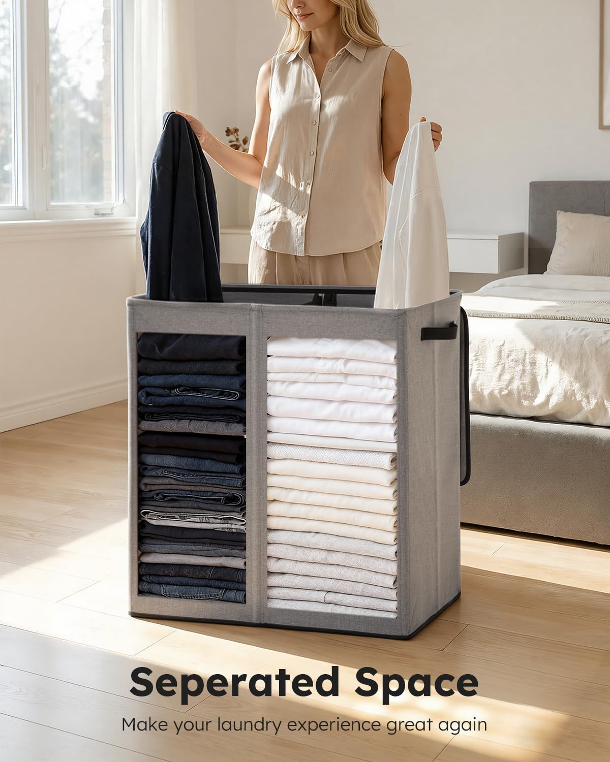 SOLEDI three-layer laminate fabric delivers durable, stable support for full loads.