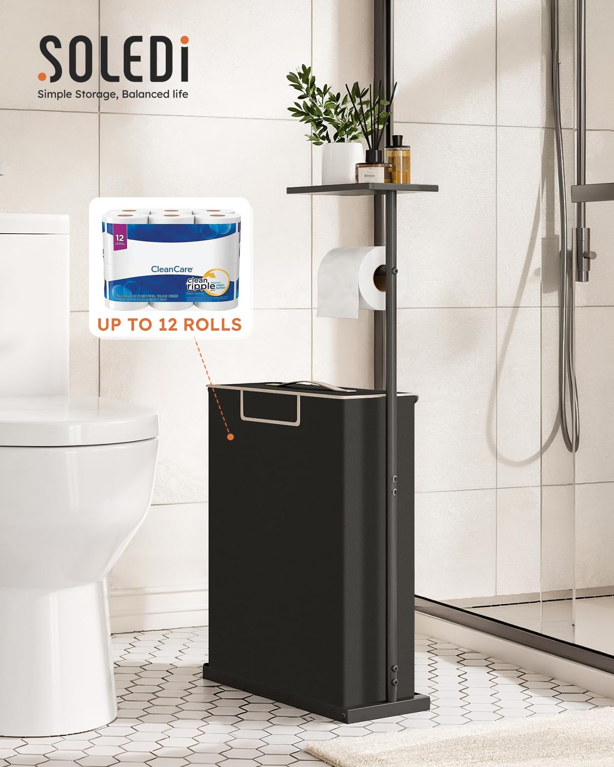 SOLEDI anti-slip pads prevent movement and protect your floor.