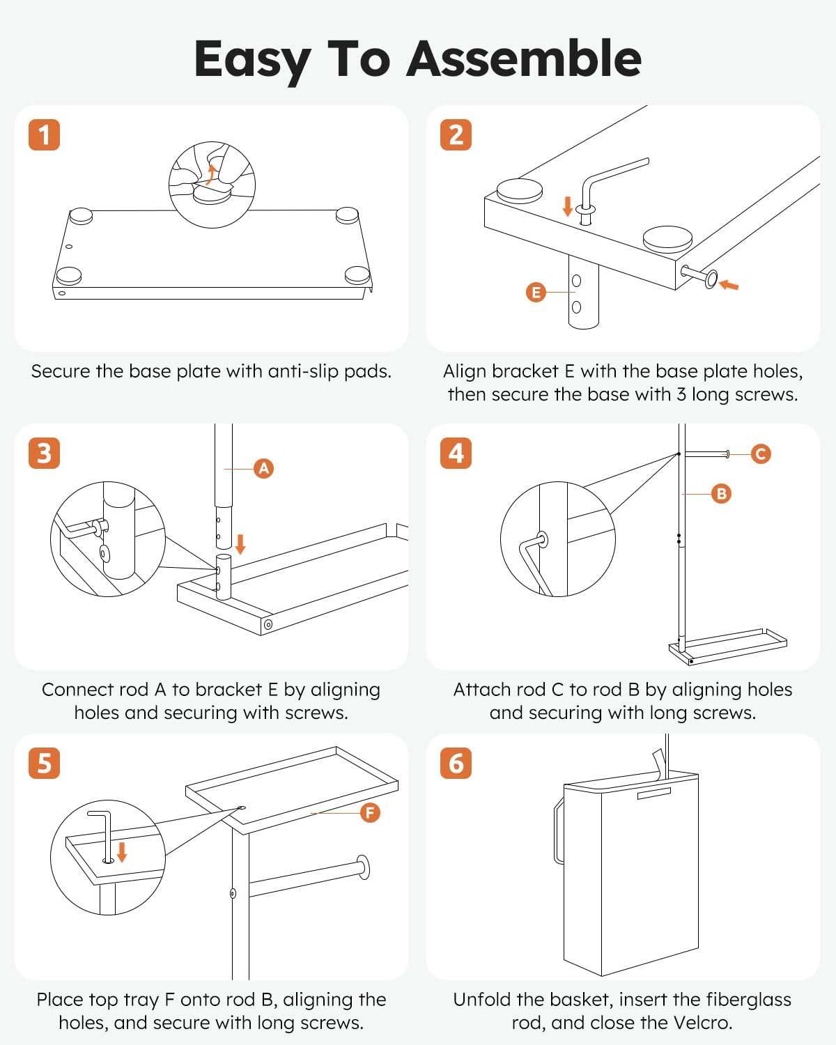 SOLEDI enclosed storage keeps 12 rolls clean and dust-free in humid bathrooms.