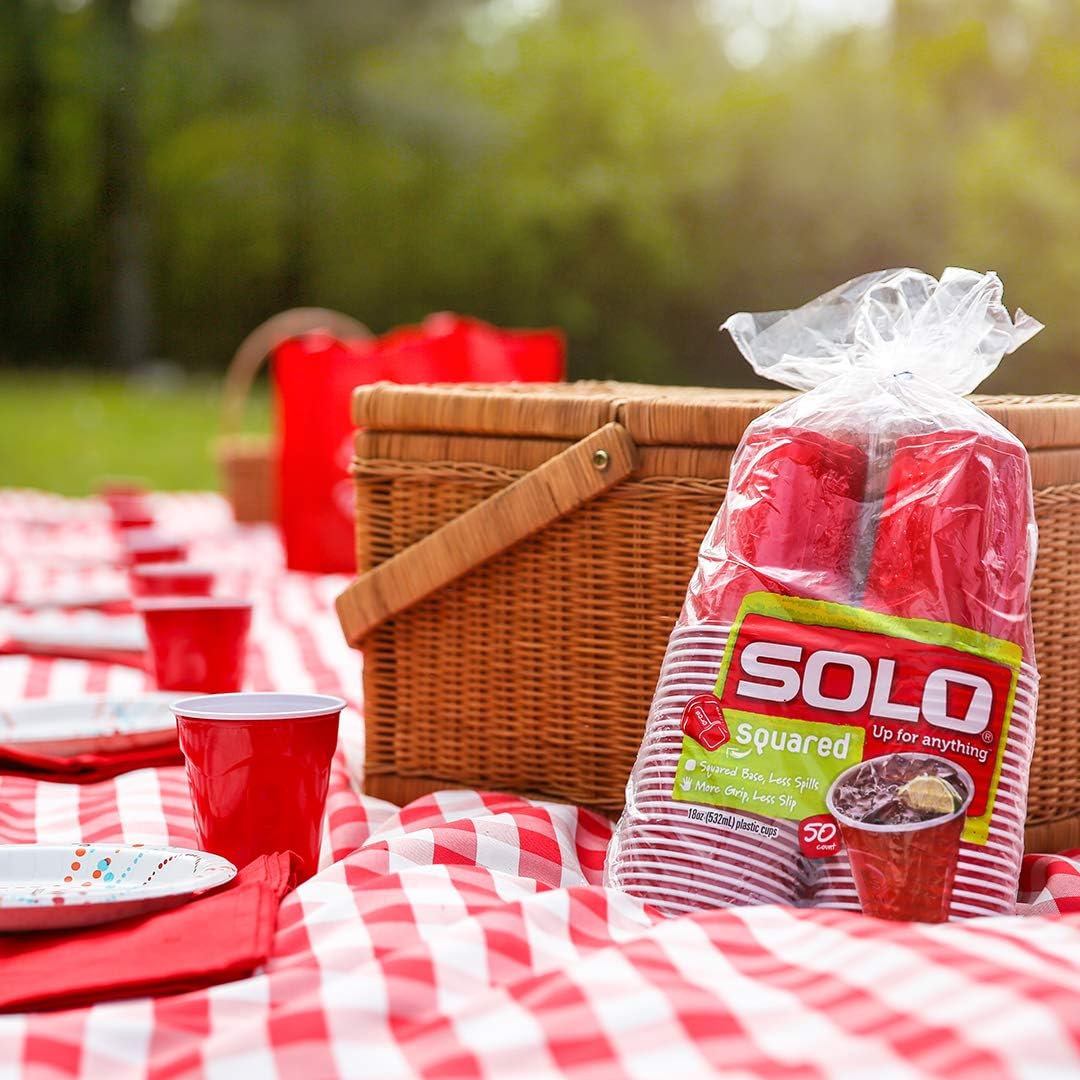 SOLO Red Squared base design highlighting squared stability