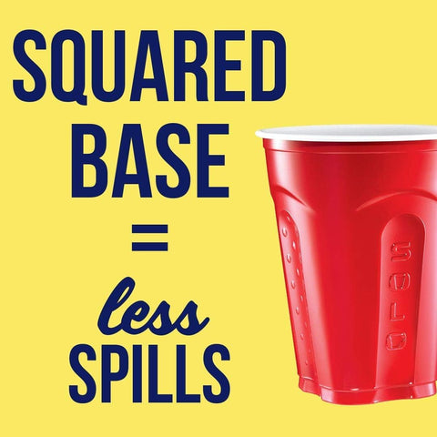 SOLO Red Squared cup rim close-up for smooth drinking experience
