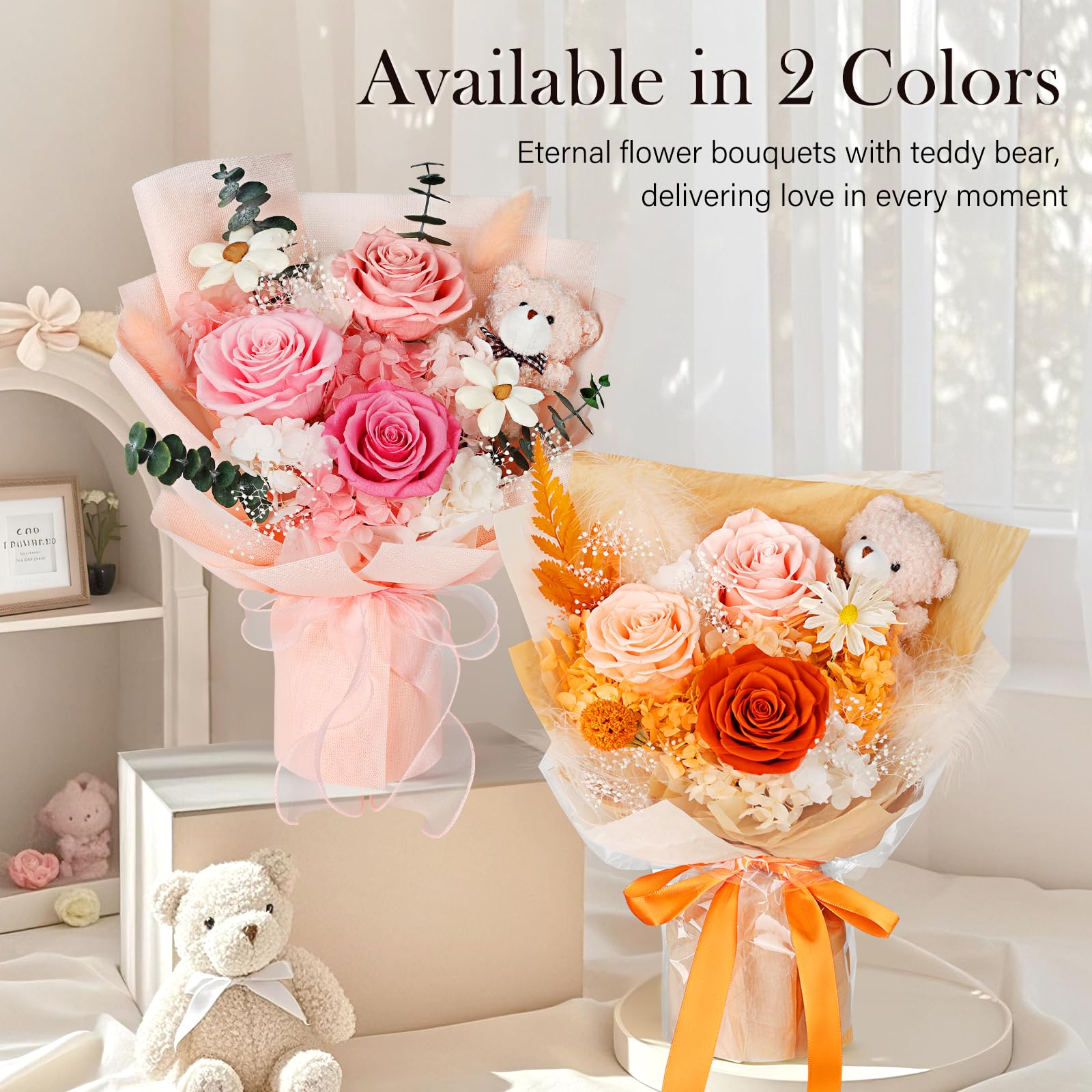 SOLUNOX allergy-friendly bouquet with pollen-free scent is easy on sensitive spaces.