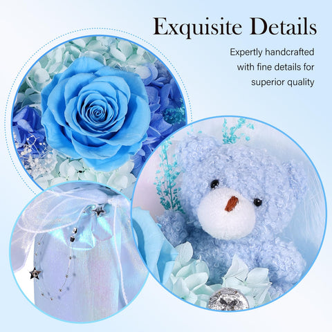 SOLUNOX babys-breath accent adds delicate, pollen-free charm to the arrangement.