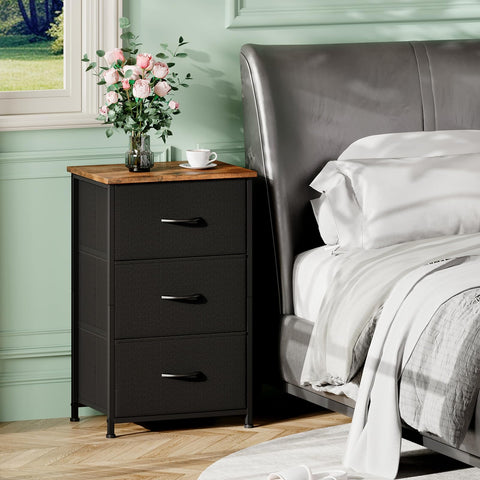 Somdot dresser with drawers open, showing space for organization.
