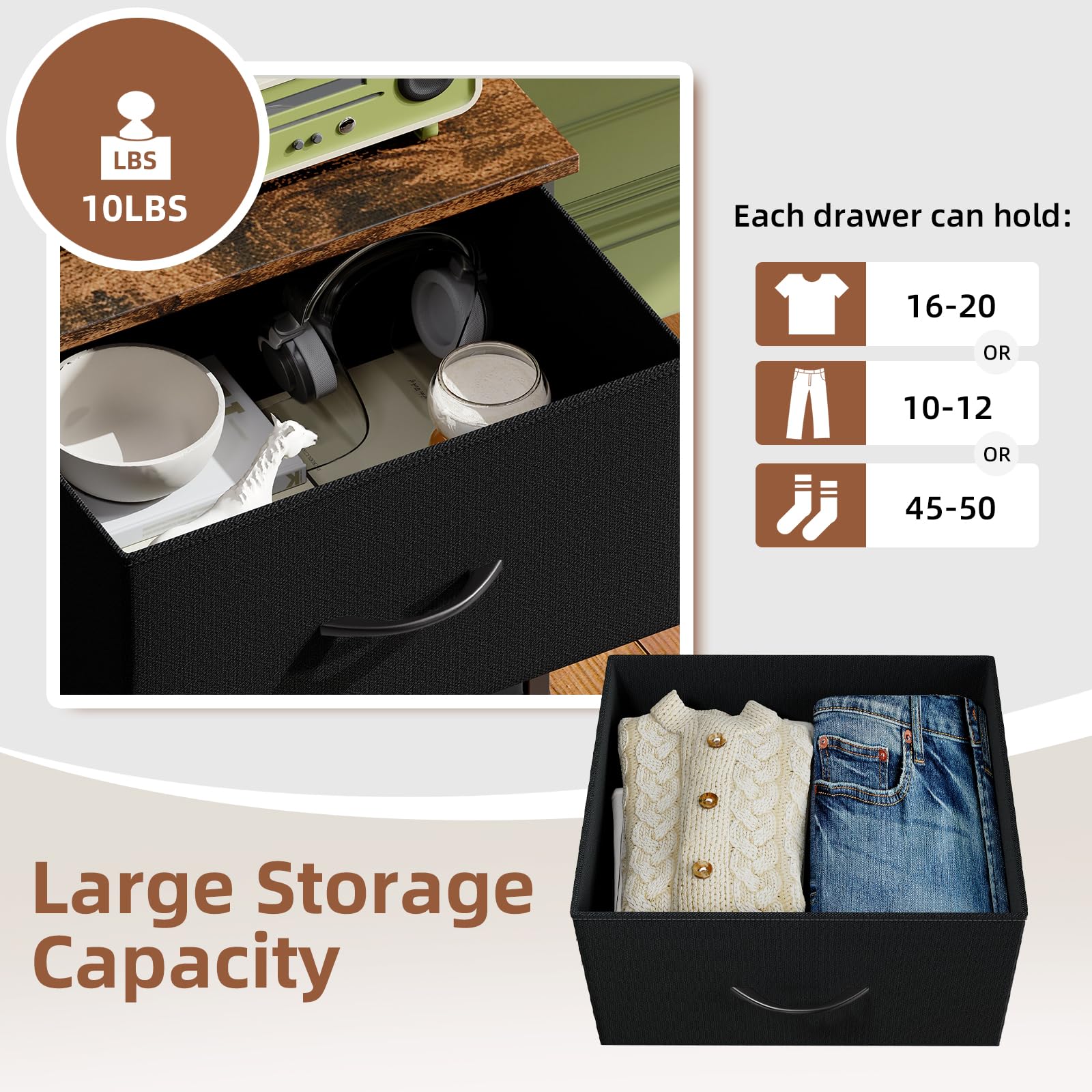 Somdot dresser assembly guide with included hardware and instructions.