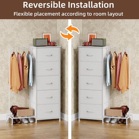 Easy assembly with included hardware and clear step-by-step instructions.