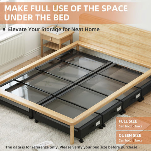 Somdot under-bed storage fabric is durable and breathable for long-term use.